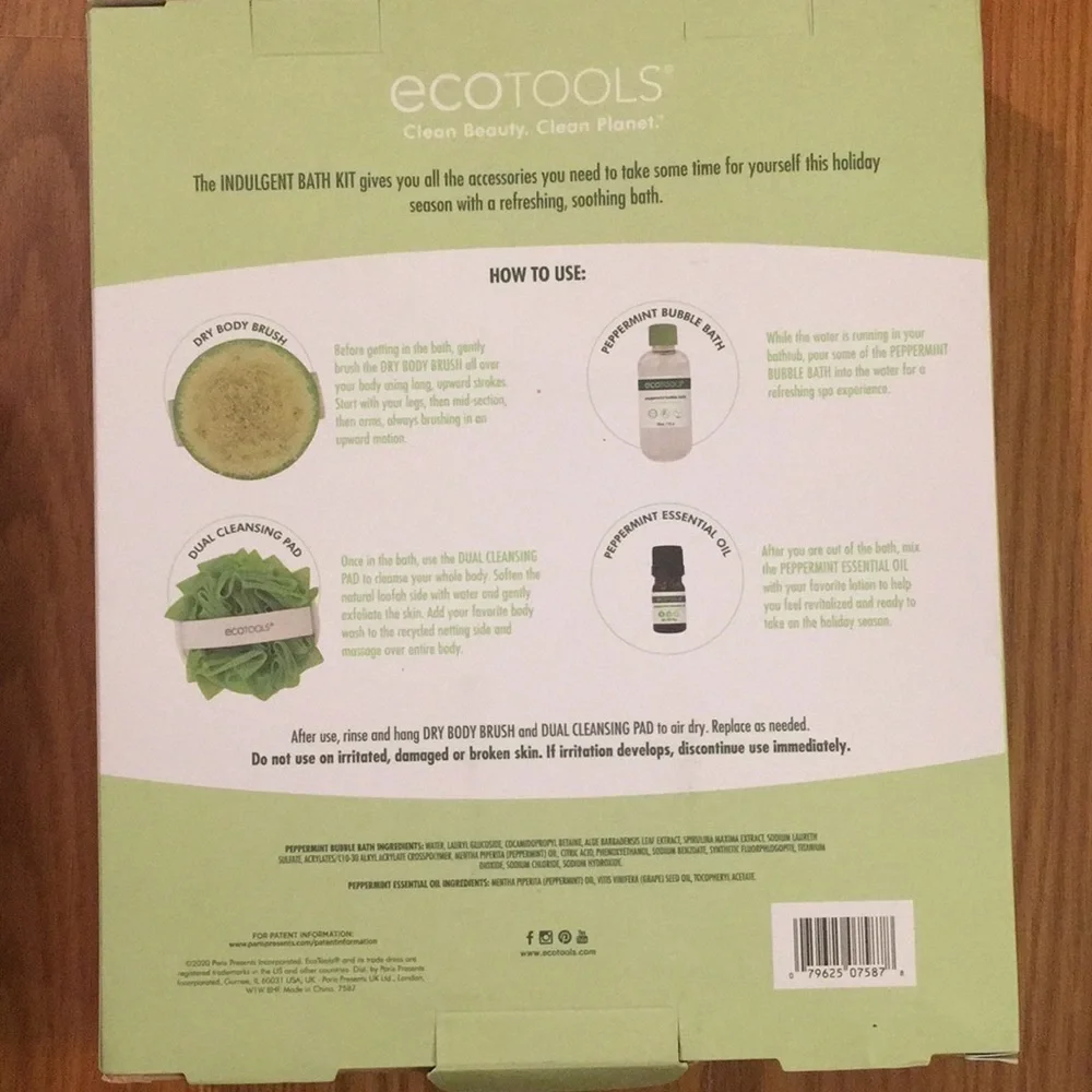 Ecotools Indulgent Bath Kit (E)